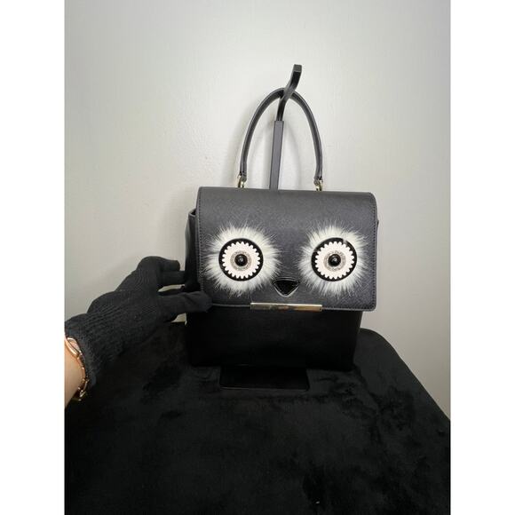 Kate Spade Make It Mine Small Maddie Owl Flap Convertible Backpack main image 8